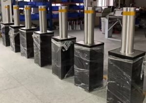 Mẫu cột chắn xe