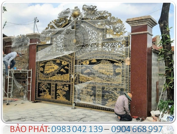 Động cơ mở cổng 2 cánh tự động