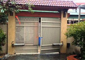 Motor cổng mở 2 cánh tự động