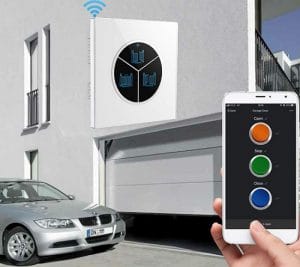 Bộ điều khiển cửa cuốn bằng điện thoại bằng wifi