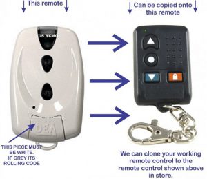 remote dieu khien cong tu dong DEA