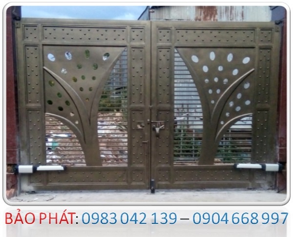 Các loại cổng sắt tự động hiện đại Nhà Phố, Biệt Thự, Gia Đình