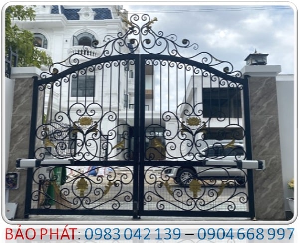 BẢO PHÁT - Lắp đặt Motor cổng mở tay đòn 2 cánh