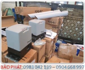 BẢO PHÁT - Bán motor cổng lùa tự động FAAC ITALIA