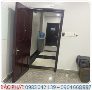 BẢO PHÁT - Lắp đặt cửa gỗ mở 1 cánh tự động văn phòng công ty giá rẻ TP HCM