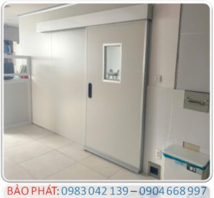 BẢO PHÁT - Lắp đặt cửa trượt 2 cánh tự động chung cư GÒ VẤP - TP HCM