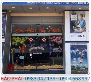 BẢO PHAT - Lắp đặt cửa kính lùa 2 cánh tự động ĐÀI LOAN tại NGÂN HÀNG BIDV TP HCM