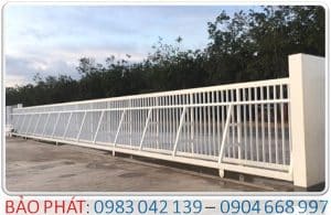 BẢO PHÁT - Lắp đặt Motor cổng lùa tự động 2 ray cho nhà máy, xí nghiệp, công ty tại TP HCM