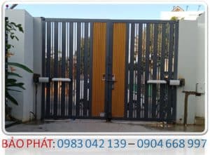 BẢO PHÁT - Lắp đặt Motor cổng mở 2 cánh tay đòn TP HCM