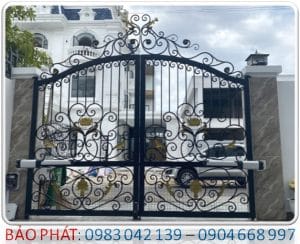 BẢO PHÁT - Lắp đặt Motor cổng mở tay đòn 2 cánh