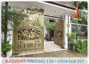 BẢO PHÁT - Lắp đặt Motor cổng mở âm sàn 180 độ