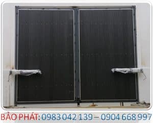 BẢO PHÁT - Lắp đặt Motor cổng tay đòn cho cửa cổng nhựa giả gỗ TP HCM