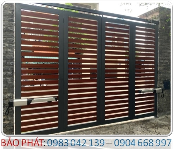 Lắp đặt cửa cổng tự động huyện Bình Chánh, Tp. HCM