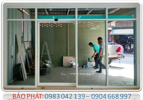 Cửa kính tự động và mô tơ cổng tại Tx. Hà Tiên, Kiên Giang