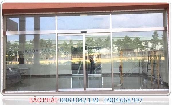 Cửa kính tự động, cổng tự động Phú Lâm, TP HCM bền bỉ, hiện đại