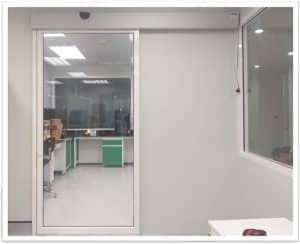 BẢO PHÁT - Thi công lắp đặt cửa nhôm kính lùa 1 cánh tự động