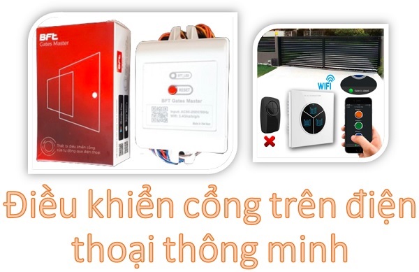 Thiết bị dùng để điều khiển cổng tự động từ xa tiện lợi