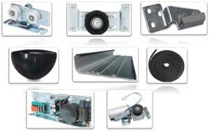 Các bộ phận chính của cửa tự động