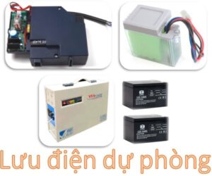 Lưu điện dự phòng cho cổng tự động