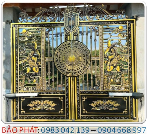 Báo giá cửa cổng tự động TÂN HIỆP, thi công trọn gói